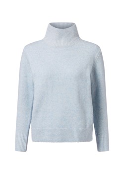 VG Sweter damski z dzianiny Kobiety jasnoniebieski marmurkowy ze sklepu vangraaf w kategorii Swetry damskie - zdjęcie 187188543