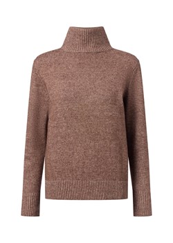 VG Sweter damski z dzianiny Kobiety brązowy marmurkowy ze sklepu vangraaf w kategorii Swetry damskie - zdjęcie 187188544