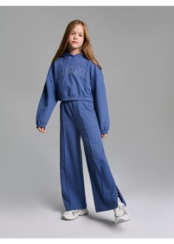 Sinsay - Spodnie dresowe wide leg - mid blue ze sklepu Sinsay w kategorii Spodnie dziewczęce - zdjęcie 187190182
