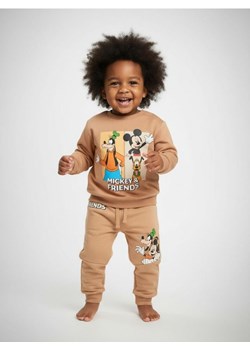 Sinsay - Spodnie dresowe 2 pack Mickey Mouse - brązowy ze sklepu Sinsay w kategorii Odzież dla niemowląt - zdjęcie 187190221