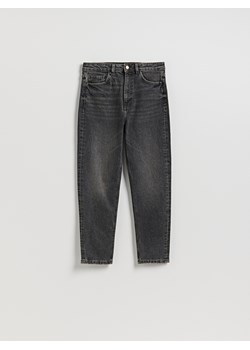 Reserved - Jeansy mom fit slim - szary ze sklepu Reserved w kategorii Jeansy damskie - zdjęcie 187191654