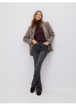 Reserved - Jeansy flare bootcut - szary - id: 752FZ-90J - marki Reserved - 187191663 Reserved - Jeansy flare bootcut - szary ze sklepu Reserved w kategorii Jeansy damskie - zdjęcie 187191663