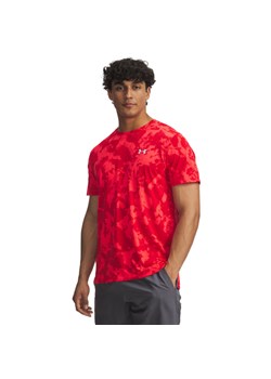 Męska koszulka do biegania Under Armour UA Launch Printed - czerwony ze sklepu Sportstylestory.com w kategorii T-shirty męskie - zdjęcie 187192064