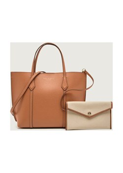 TORY BURCH Skórzany kuferek + saszetka Perry Small - id: TO261W000039200 - marki Tory Burch - 187192724 TORY BURCH Skórzany kuferek + saszetka Perry Small ze sklepu Gomez Fashion Store w kategorii Kuferki - zdjęcie 187192724