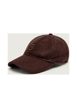 BOSS BLACK Wełniana bejsbolówka Ari-WO-PT | z dodatkiem jedwabiu ze sklepu Gomez Fashion Store w kategorii Czapki z daszkiem damskie - zdjęcie 187192763