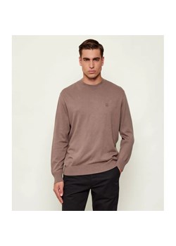 Armani Exchange Sweter | Regular Fit | z dodatkiem jedwabiu ze sklepu Gomez Fashion Store w kategorii Swetry męskie - zdjęcie 187192814