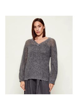 BOSS BLACK Wełniany sweter Fucinta | Loose fit - id: BB255W000043022 - marki BOSS HUGO BOSS - 187192823 BOSS BLACK Wełniany sweter Fucinta | Loose fit ze sklepu Gomez Fashion Store w kategorii Swetry damskie - zdjęcie 187192823