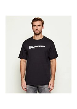 Karl Lagerfeld Jeans T-shirt | Regular Fit - id: KJ252M000016002 - marki Karl Lagerfeld - 187192881 Karl Lagerfeld Jeans T-shirt | Regular Fit ze sklepu Gomez Fashion Store w kategorii T-shirty męskie - zdjęcie 187192881