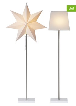 STAR Trading Dekoracyjne lampy LED (2 szt.) w kolorze białym - id: 10589380 - marki Star Trading - 187195580 STAR Trading Dekoracyjne lampy LED (2 szt.) w kolorze białym ze sklepu Limango Polska w kategorii Oświetlenie - zdjęcie 187195580