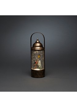 Konstsmide Lampion LED w kolorze brązowym - 10 x 29 x 9 cm ze sklepu Limango Polska w kategorii Dekoracje bożonarodzeniowe - zdjęcie 187195600