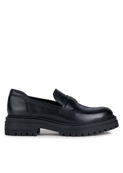 Loafersy Geox D Iridea D36HRA 00043 C9999 Czarny ze sklepu eobuwie.pl w kategorii Mokasyny damskie - zdjęcie 187196801