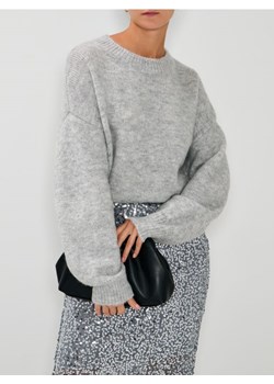 Sinsay - Sweter basic - szary ze sklepu Sinsay w kategorii Swetry damskie - zdjęcie 187200192