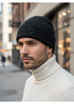 Sinsay - Czapka beanie - czarny ze sklepu Sinsay w kategorii Czapki zimowe męskie - zdjęcie 187200212