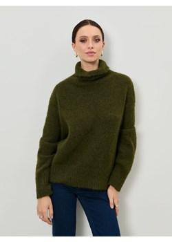 Sinsay - Golf - khaki ze sklepu Sinsay w kategorii Swetry damskie - zdjęcie 187200231