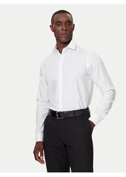 Calvin Klein Koszula LV019EU006 Biały Slim Fit ze sklepu MODIVO w kategorii Koszule męskie - zdjęcie 187201192
