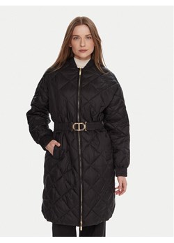 TWINSET Kurtka przejściowa 252TP2130 Czarny Regular Fit ze sklepu MODIVO w kategorii Kurtki damskie - zdjęcie 187201224