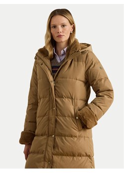 LAUREN RALPH LAUREN Kurtka zimowa 297P04130001 Beżowy Regular Fit ze sklepu MODIVO w kategorii Kurtki damskie - zdjęcie 187201284