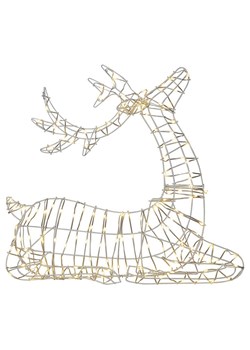 STAR Trading Figurka dekoracyjna LED &quot;Atja&quot; w kolorze ciepłej bieli - 92 x 64 cm ze sklepu Limango Polska w kategorii Dekoracje bożonarodzeniowe - zdjęcie 187204720