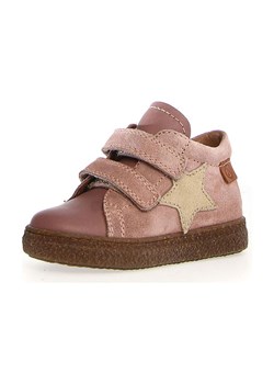 Naturino Skórzane sneakersy "Albus" w kolorze jasnoróżowym ze sklepu Limango Polska w kategorii Buty sportowe dziecięce - zdjęcie 187204844