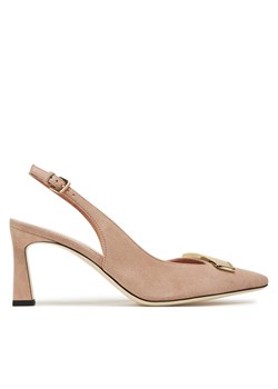 Czółenka Pollini SA10017C1MTA0122 Beżowy - id: 0000305204288 - marki POLLINI - 187204993 Czółenka Pollini SA10017C1MTA0122 Beżowy ze sklepu eobuwie.pl w kategorii Sandały damskie - zdjęcie 187204993