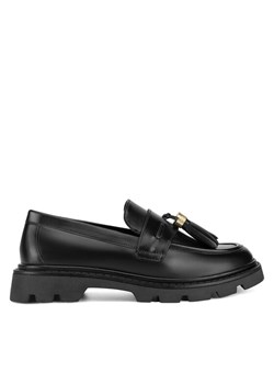 Loafersy GINO ROSSI SIMON-115856 Czarny ze sklepu eobuwie.pl w kategorii Mokasyny damskie - zdjęcie 187205041