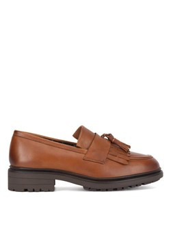 Loafersy Sergio Bardi WI34-GALA-01SB Brązowy ze sklepu eobuwie.pl w kategorii Mokasyny damskie - zdjęcie 187205091