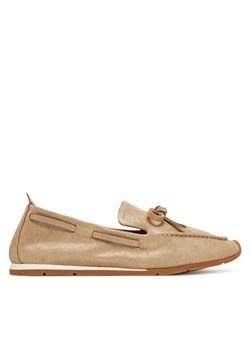 Loafersy Unisa Dimas Bm Złoty - id: 0000305038043 - marki Unisa - 187205124 Loafersy Unisa Dimas Bm Złoty ze sklepu eobuwie.pl w kategorii Lordsy damskie - zdjęcie 187205124