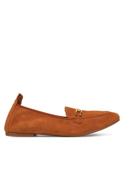 Loafersy Unisa Bairon Ks Pomarańczowy ze sklepu eobuwie.pl w kategorii Lordsy damskie - zdjęcie 187205150