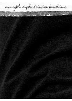 Wygodna i ciepła bluza domowa - HOT TOUCH - S czarny melanż ze sklepu PH KEY Sp. z o.o.  w kategorii Dresy damskie - zdjęcie 187208082