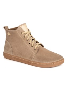 Buty damskie zimowe barefoot skórzane Z-B04 beżowe ze sklepu butyolivier w kategorii Botki - zdjęcie 187208762
