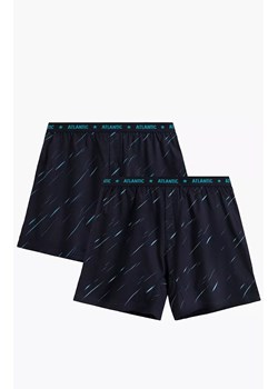 Atlantic 2-pack bokserki męskie luźne 2MBX-085-GRANATOWY, Kolor granatowy, Rozmiar M, ATLANTIC ze sklepu Primodo w kategorii Majtki męskie - zdjęcie 187209134