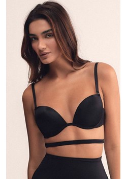 Esotiq biustonosz push-up z odpinanymi ramiączkami Silky 43939-99X, Kolor czarny, Rozmiar 65C, Esotiq ze sklepu Primodo w kategorii Biustonosze - zdjęcie 187209244