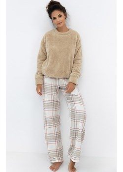 Sensis ciepła piżama damska Joyce, Kolor beżowy-wzór, Rozmiar S, SENSIS - id: 221370 - marki Sensis - 187209574 Sensis ciepła piżama damska Joyce, Kolor beżowy-wzór, Rozmiar S, SENSIS ze sklepu Primodo w kategorii Piżamy damskie - zdjęcie 187209574