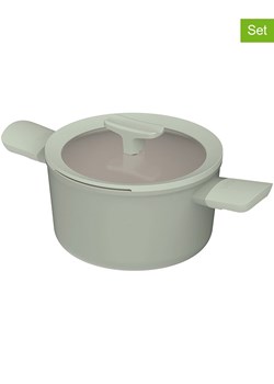 BergHOFF 2-częściowy zestaw "Balance" w kolorze zielonym - Ø 20 cm - id: 17210165 - marki Berghoff - 187209734 BergHOFF 2-częściowy zestaw "Balance" w kolorze zielonym - Ø 20 cm ze sklepu Limango Polska w kategorii Garnki - zdjęcie 187209734