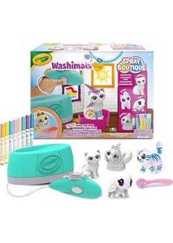 Crayola Zestaw kreatywny "Washimals Pet Spray Boutique" - 3+ - id: 17446453 - marki Crayola - 187209790 Crayola Zestaw kreatywny "Washimals Pet Spray Boutique" - 3+ ze sklepu Limango Polska w kategorii Zabawki - zdjęcie 187209790