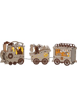 STAR Trading Dekoracja LED &quot;Yuletide&quot; w kolorze beżowym - 31 x 11 cm ze sklepu Limango Polska w kategorii Oświetlenie - zdjęcie 187210321
