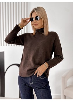 sweter haldir brązowy one size ze sklepu UBRA w kategorii Swetry damskie - zdjęcie 187210604