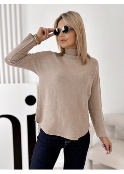 sweter haldir beżowy one size - id: prod-82346-group - marki UBRA - 187210613 sweter haldir beżowy one size ze sklepu UBRA w kategorii Swetry damskie - zdjęcie 187210613