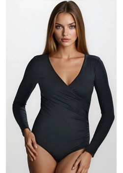 Eleganckie body damskie Avianna w kolorze czarne 2432, Kolor czarny, Rozmiar XS, Teyli - id: 172760 - marki Teyli - 187210851 Eleganckie body damskie Avianna w kolorze czarne 2432, Kolor czarny, Rozmiar XS, Teyli ze sklepu Intymna w kategorii Bluzki damskie - zdjęcie 187210851