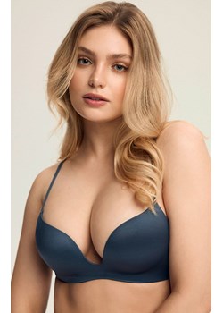 Esotiq biustonosz super push-up granatowy Shapy 43915-59X, Kolor granatowy, Rozmiar 65B, Esotiq - id: 220983 - marki Esotiq - 187210931 Esotiq biustonosz super push-up granatowy Shapy 43915-59X, Kolor granatowy, Rozmiar 65B, Esotiq ze sklepu Intymna w kategorii Biustonosze - zdjęcie 187210931