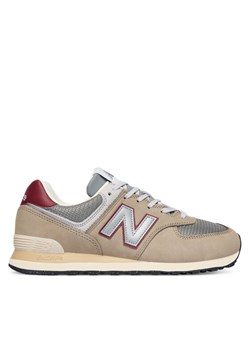 Sneakersy New Balance U574SKB M Brązowy ze sklepu eobuwie.pl w kategorii Buty sportowe męskie - zdjęcie 187213082