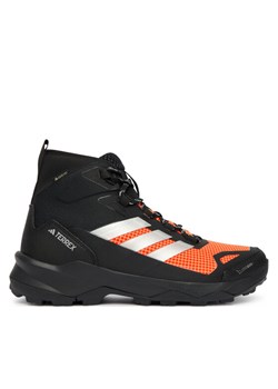 Trekkingi adidas Terrex Skychaser AX5 Mid GORE-TEX CLIMAWARM+ Hiking JS3002 Pomarańczowy ze sklepu eobuwie.pl w kategorii Buty trekkingowe męskie - zdjęcie 187213151