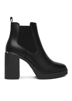 DKNY Botki Tarquin Platform B K4554905 Czarny ze sklepu MODIVO w kategorii Botki - zdjęcie 187213733