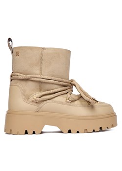 Tommy Hilfiger Śniegowce FW0FW08996 Beżowy ze sklepu MODIVO w kategorii Śniegowce damskie - zdjęcie 187213743