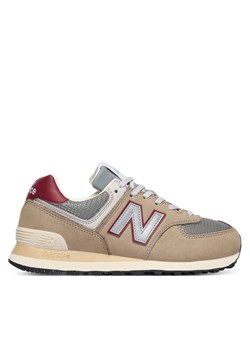 New Balance Sneakersy U574SKB W Brązowy ze sklepu MODIVO w kategorii Buty sportowe damskie - zdjęcie 187213760