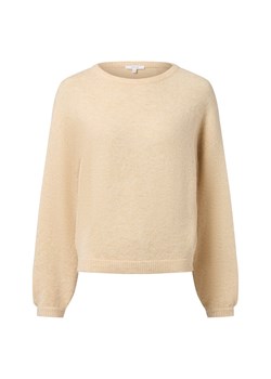 Opus Damski sweter z dzianiny z wełną i moherem - Pemine Kobiety Sztuczne włókno beżowy jednolity ze sklepu vangraaf w kategorii Swetry damskie - zdjęcie 187214584