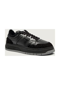 Iceberg Skórzane sneakersy UOMO 22E | z dodatkiem wełny | shearling ze sklepu Gomez Fashion Store w kategorii Buty sportowe męskie - zdjęcie 187219964