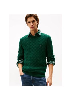 Tommy Hilfiger Wełniany sweter | Regular Fit - id: TH255M000188P67 - marki Tommy Hilfiger - 187220062 Tommy Hilfiger Wełniany sweter | Regular Fit ze sklepu Gomez Fashion Store w kategorii Swetry męskie - zdjęcie 187220062
