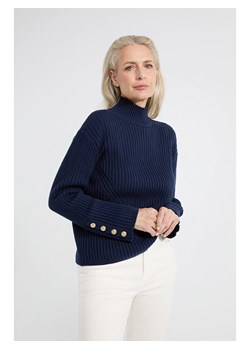 Josephine &amp; Co Sweter &quot;Aisha&quot; w kolorze granatowym ze sklepu Limango Polska w kategorii Swetry damskie - zdjęcie 187221862