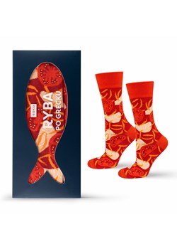 Skarpetki Ryba po Grecku - id: 24369 - marki SOXO - 187223571 Skarpetki Ryba po Grecku ze sklepu Sklep SOXO w kategorii Skarpetki męskie - zdjęcie 187223571